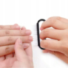 Szczoteczka mini do usuwania pyłu manicure i pedicure czarna 50 sztuk - 16