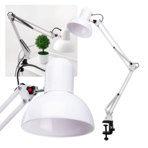ActiveShop Lampa kosmetyczna na biurko PiX 314 montowana do blatu biała