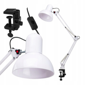 ActiveShop Lampa kosmetyczna na biurko PiX 314 montowana do blatu biała