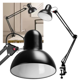 ActiveShop Lampa kosmetyczna na biurko PiX 314 montowana do blatu czarna