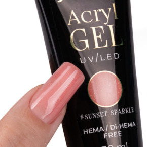 Molly Nails AcrylGel Sunset Sparkle Akrylożel do paznokci HEMA/Di-HEMA Free 30ml