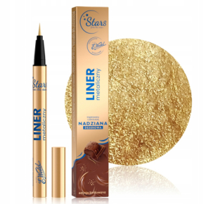 Stars from The Stars E.Wedel Nadziana Deserowa Eyeliner metaliczny 01 złoty 1
