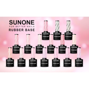 Sunone Rubber Base Pink 03 Baza kauczukowa budująca do paznokci 5g
