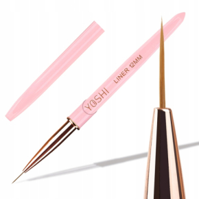 Yoshi Liner Precyzyjny pędzelek do zdobień z naturalnego włosia Kolinsky długość 9mm