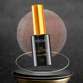 Yoshi Gel in Bottle No 07 One Drop Żel budujący do paznokci w butelce z pędzelkiem 10ml