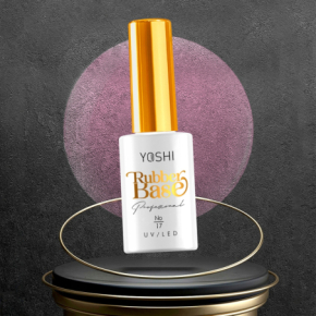 Yoshi Rubber Base 17 Baza kauczukowa do paznokci hybrydowych 10ml