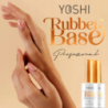 Yoshi Rubber Base 17 Baza kauczukowa do paznokci hybrydowych 10ml - 9
