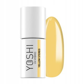 Yoshi 802 Yellow Stereo kolorowy lakier hybrydowy 6ml