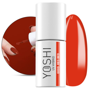 Yoshi Yerba & Yoga 303 Good Red Bed Kolorowy lakier hybrydowy do paznokci 6ml