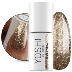 Yoshi Yerba & Yoga 310 Cosmic Yerba Kolorowy lakier hybrydowy do paznokci 6ml
