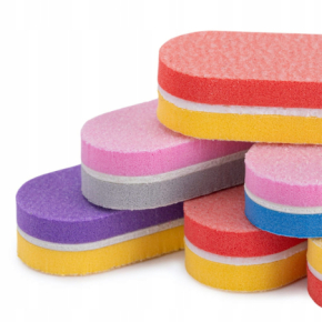 Molly Lac Mini polerka dwustronna buffer 50 sztuk miks kolorów