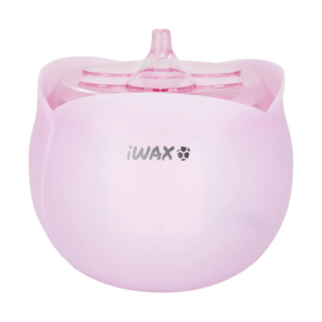 iWax Flower podgrzewacz do wosku twardego i w puszce 450ml moc 100W różowy