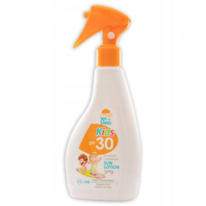 MadiS Sea 'n' Sand Kids SPF30 Sun Lotion Spray Balsam przeciwsłoneczny o wysokiej ochronie w sprayu dla dzieci 220ml / 40745