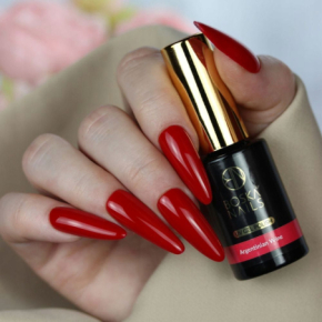 Boska Nails Up Divina 554 Argentinian Wine Intensywny czerwony lakier hybrydowy 10ml