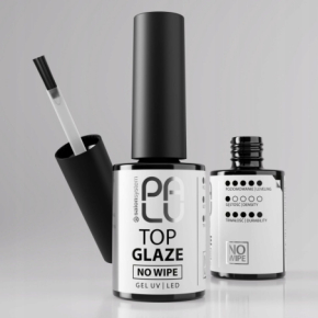 Palu Top Glaze No Wipe 11g Transparentny top hybrydowy lakier nawierzchniowy