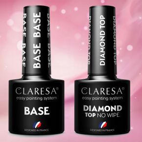 2x Claresa lakier hybrydowy TOP...