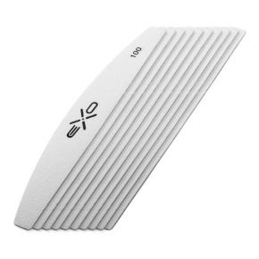 Activ Papierki wymienne do pilnika EXO łódka półksiężyc 100 z metalowym rdzeniem 10 sztuk