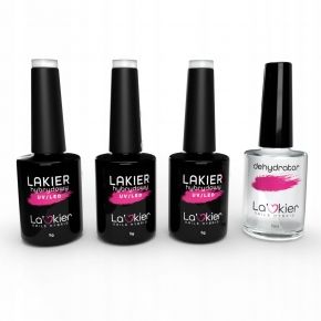 Lakier 3x lakier hybrydowy kolory do wyboru gratis dehydrator
