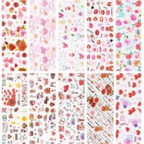 10x Folia transferowa 10 sztuk po 100 cm w pudełku box XKZ 3203