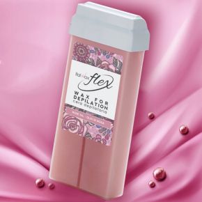 Depilacja 8x wosk elastyczny ItalWax FLEX ROSE plus paski