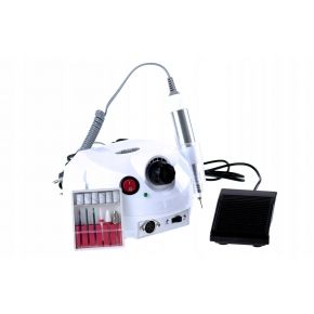 Frezarka do paznokci DM202 Powerdrill moc 65W z kompletem frezów i nakładek manicure pedicure