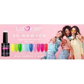 LaKier 436/ML kolorowy lakier hybrydowy do paznokci 5g