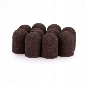 100x Kapturek ścierny frez do pedicure 16mm 80
