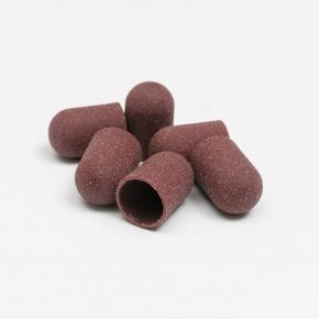 100x Kapturek ścierny frez do pedicure 16mm 80