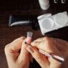 La’kier Zestaw do akrylożelu 6x Powder Gel 30ml  Top No Wipe  Slip Solution - 7